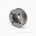 Custom made CNC machining steel belt drive pulley